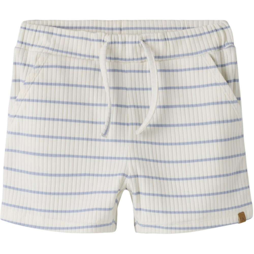 Køb Lil'Atelier Coconut Milk Zen Blue Nmmkail Shorts Lil