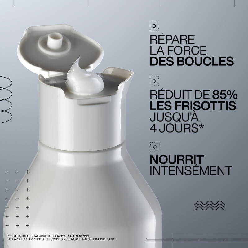 Après-shampoing réparateur pour cheveux bouclés abimés Acidic Bonding Curls 300ml