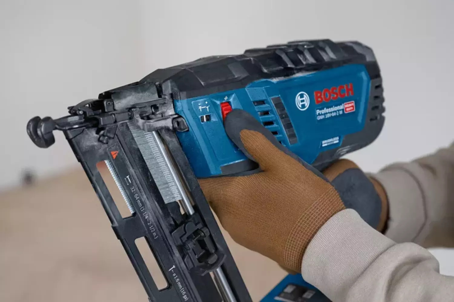 Bosch GNH 18V-64-2 M 18V accu Tacker body - 32-64 mm