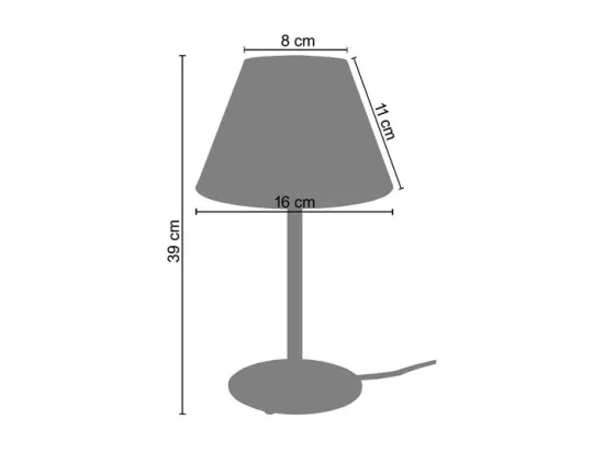 Pair de Lampes a poser demi-cylindre métal aluminium 39 cm.