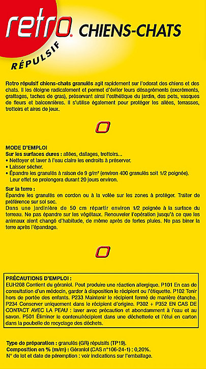 Répulsif chien/chat 400g