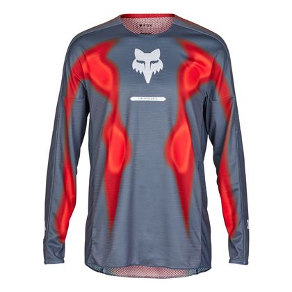 Maillot cross Fox 360 VOLATILE JERSEY 2024 - Gris / Rouge