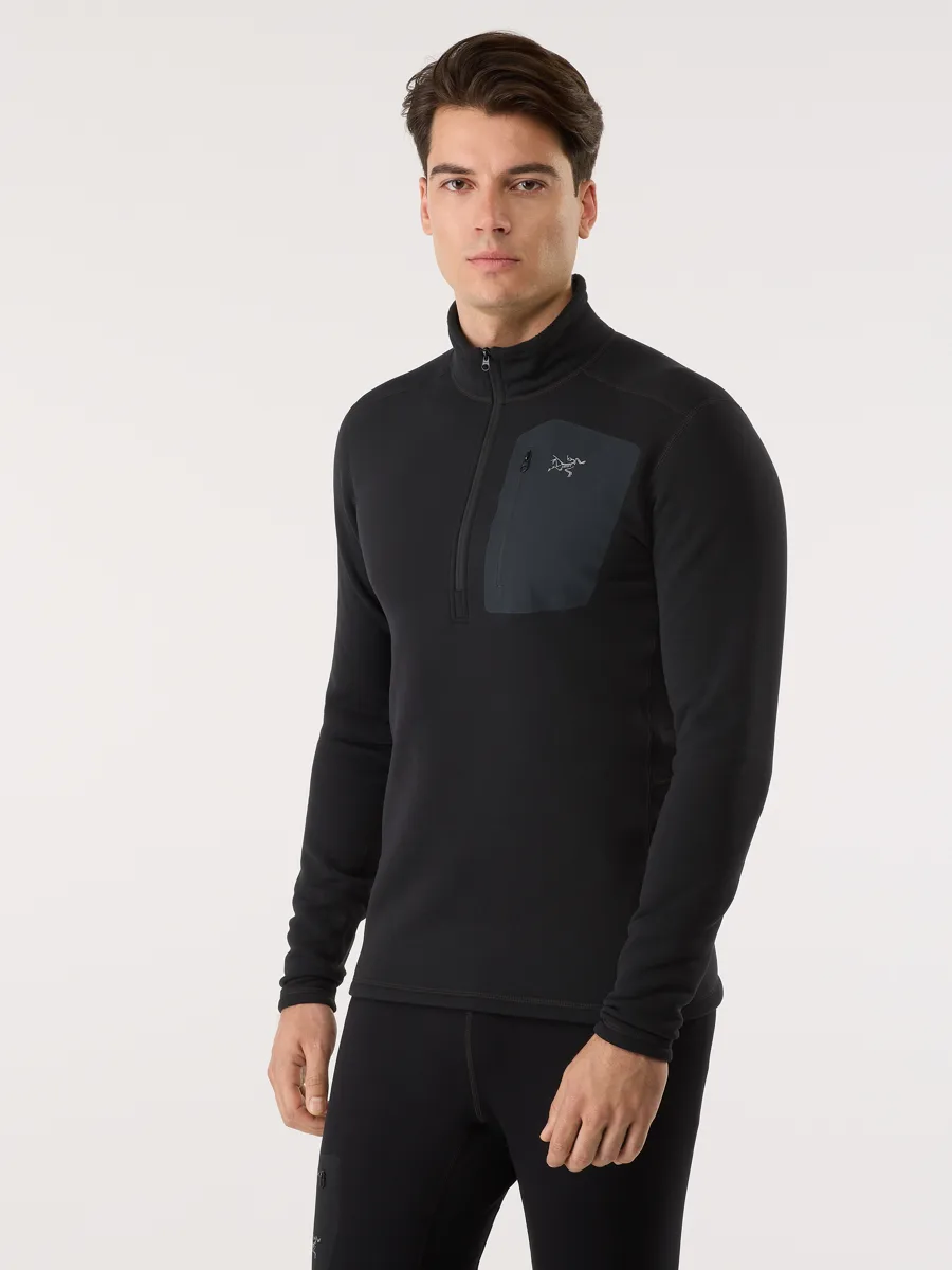 Arc'teryx Rho Heavyweight Zip Neck M Black