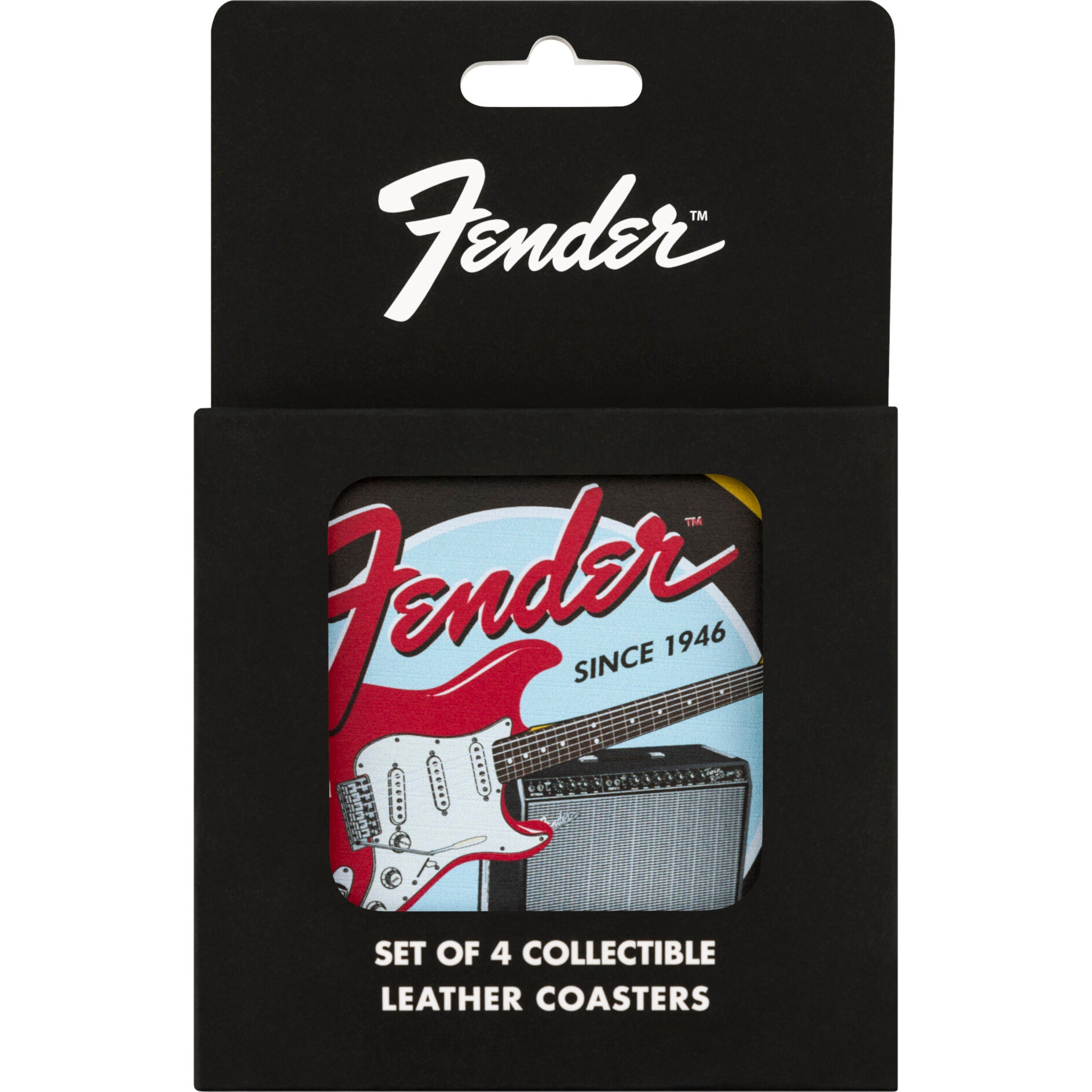 Fender 1946 Guitars & Amps Coaster Set onderzetters