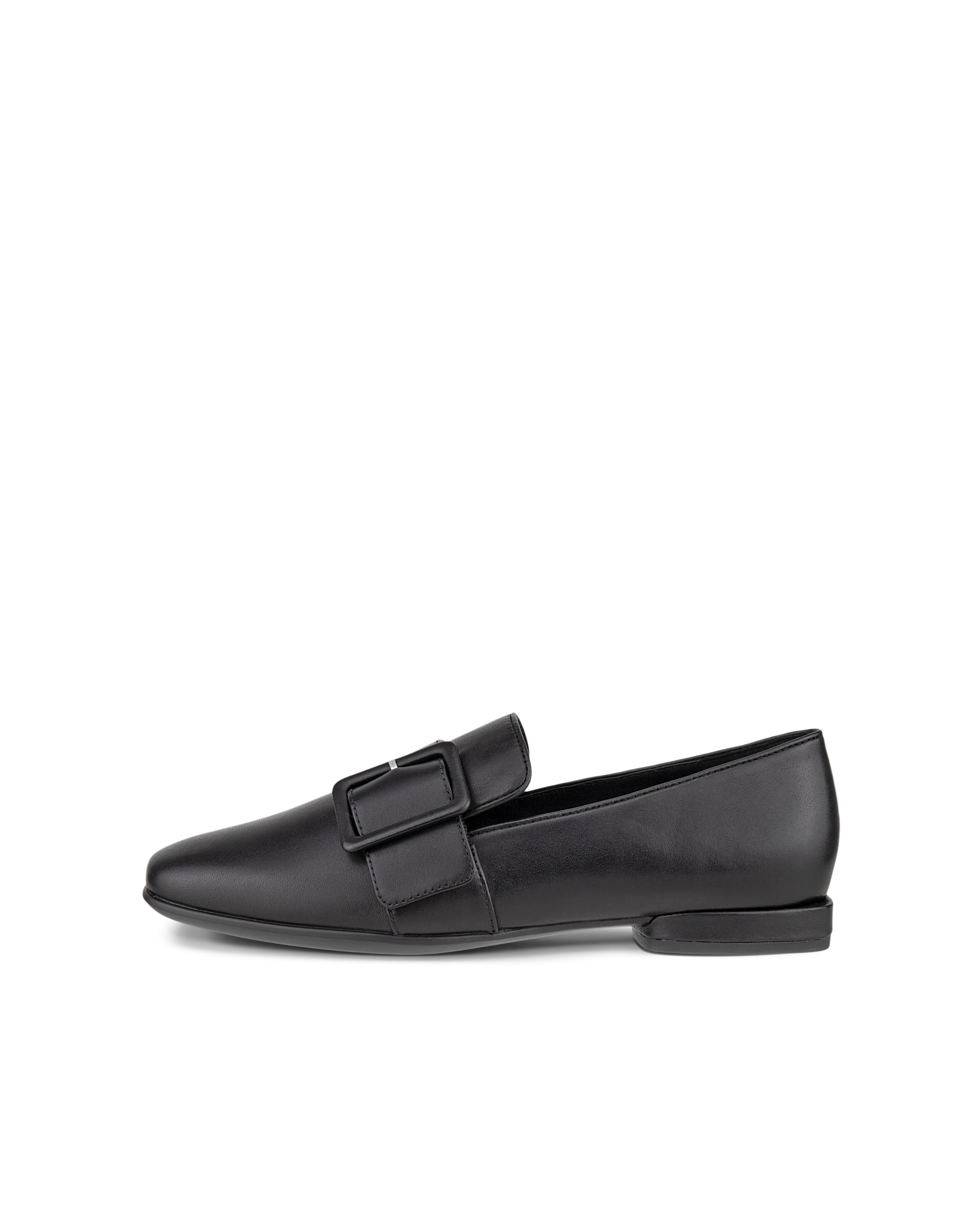 ECCO ANINE SQUARED Damen Lederloafer Schwarz