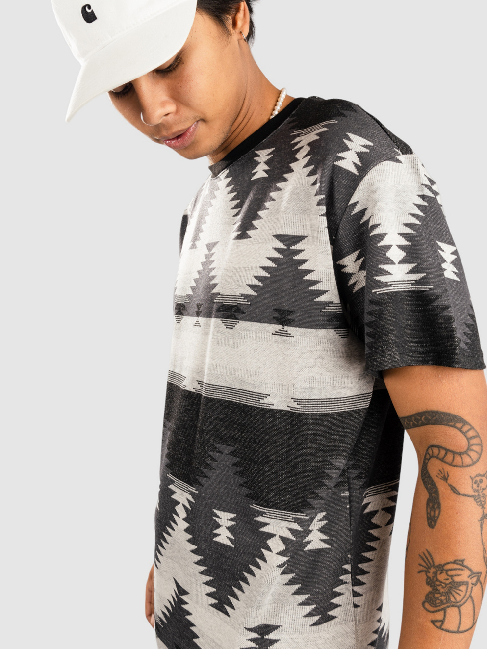 Anerkjendt Akkikki Jacquard T-Shirt caviar