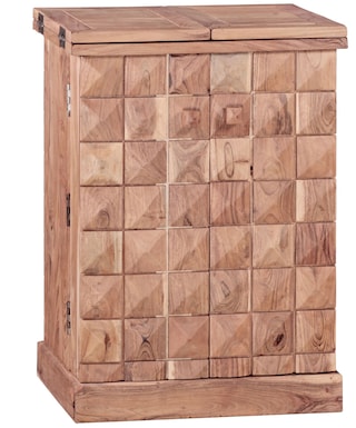 Barschrank LUCCA 65 x 91 cm Akazie massiv