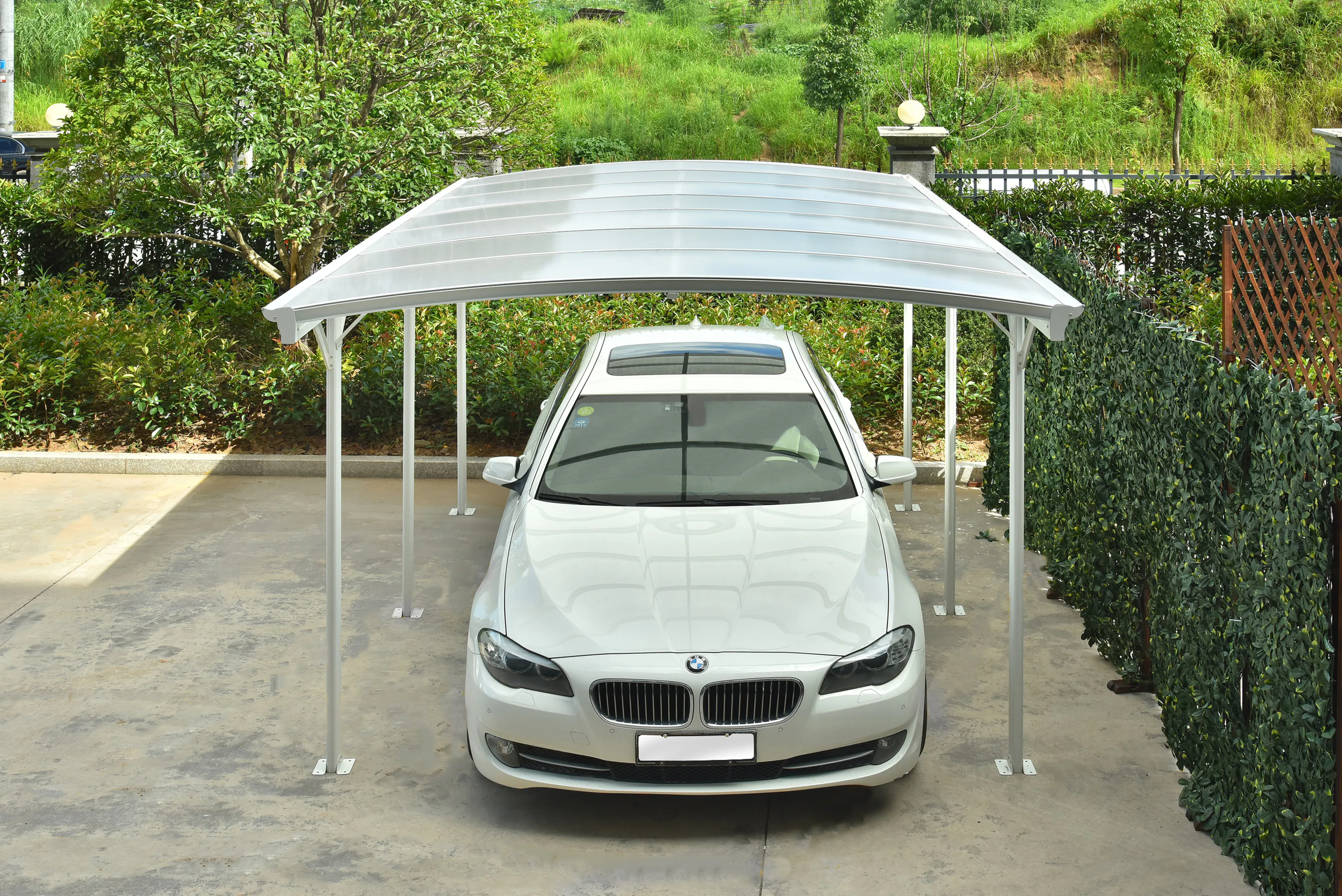 HOME DELUXE Design Carport FALO, weiß