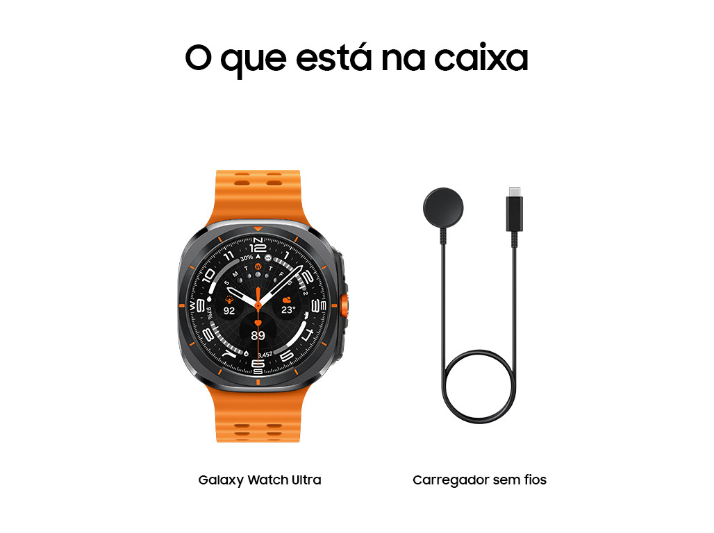 SMARTWATCH SAMSUNG WATCH ULTRA LTE CINZENTO 47MM