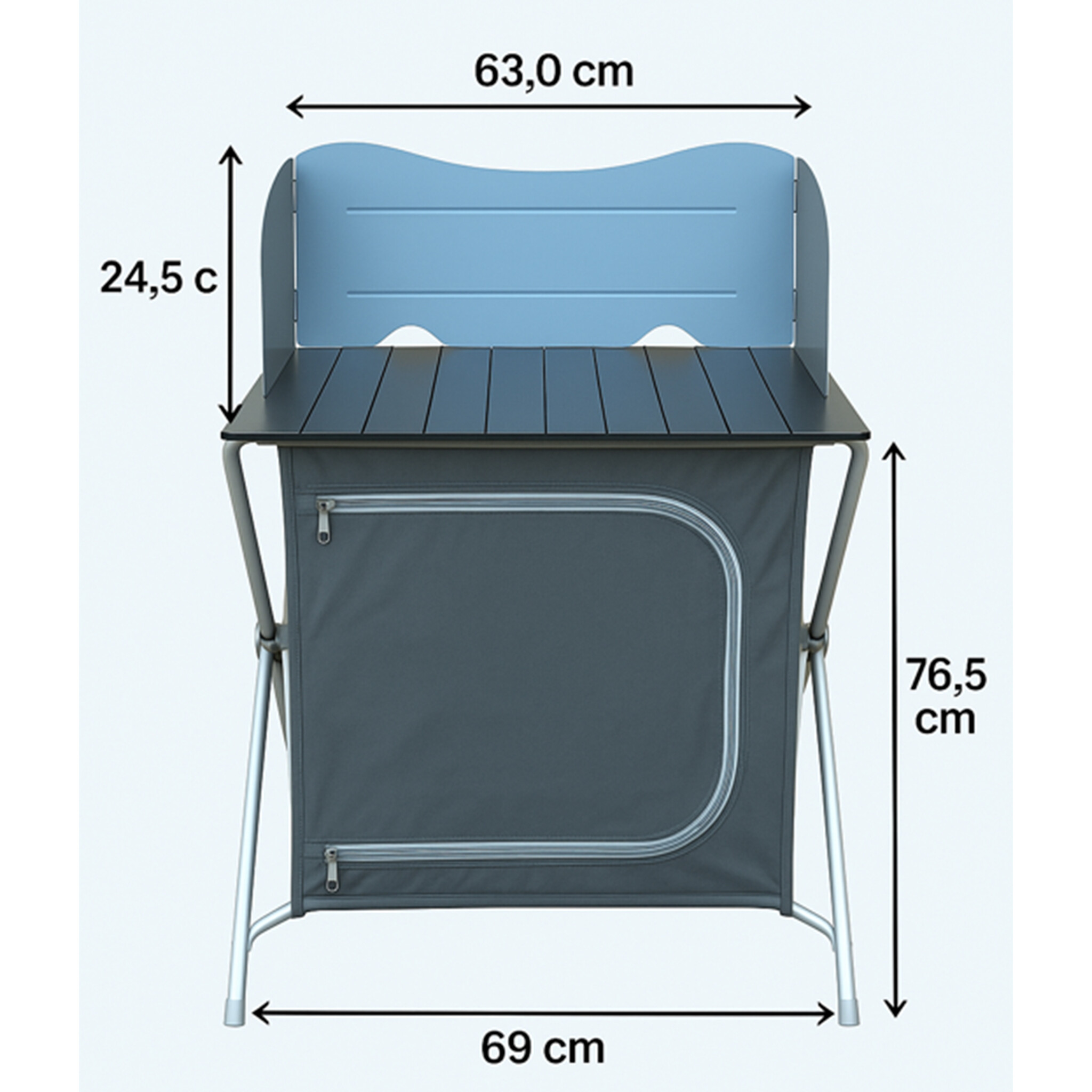 HEM opvouwbare campingkeuken met windscherm