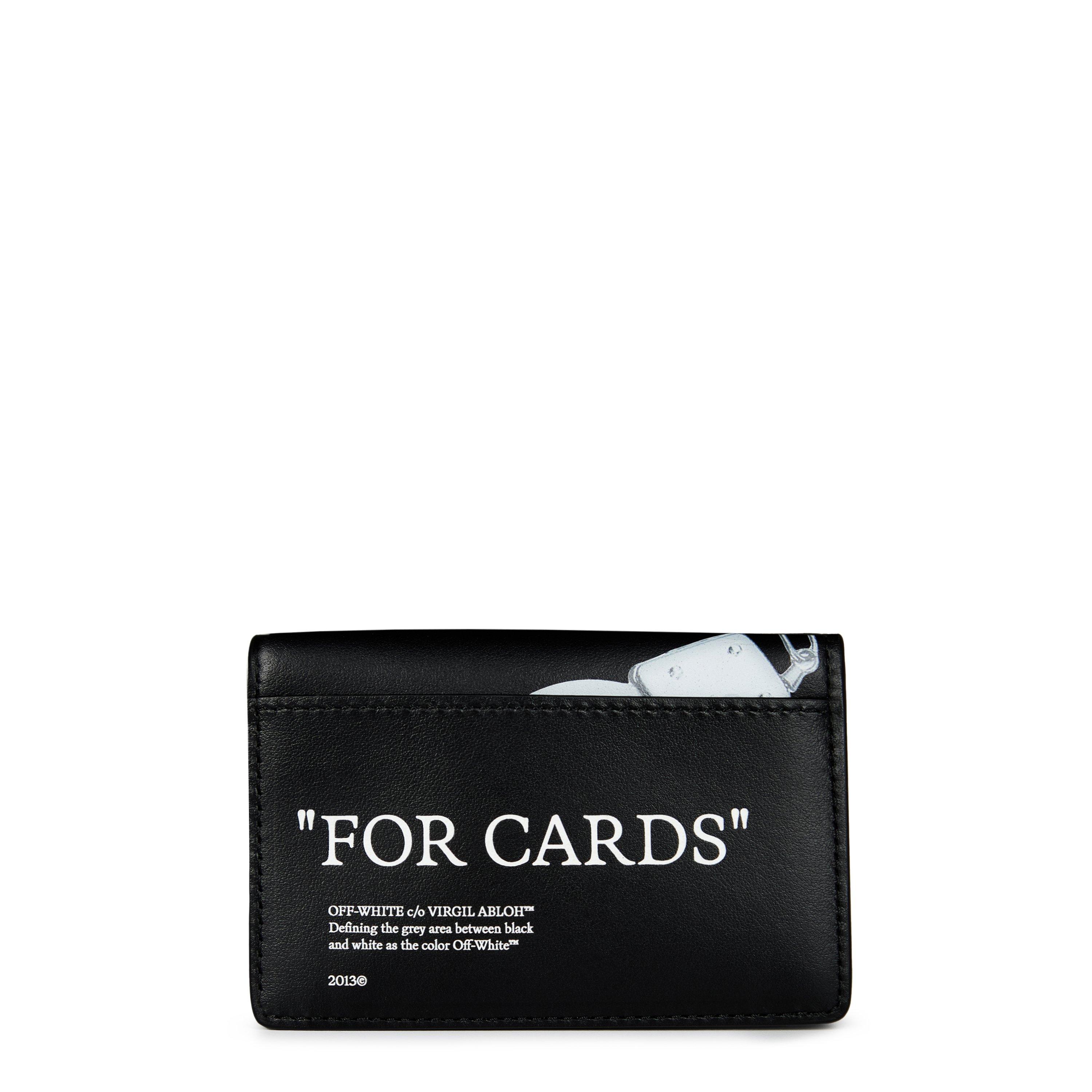 Off White Card Holder