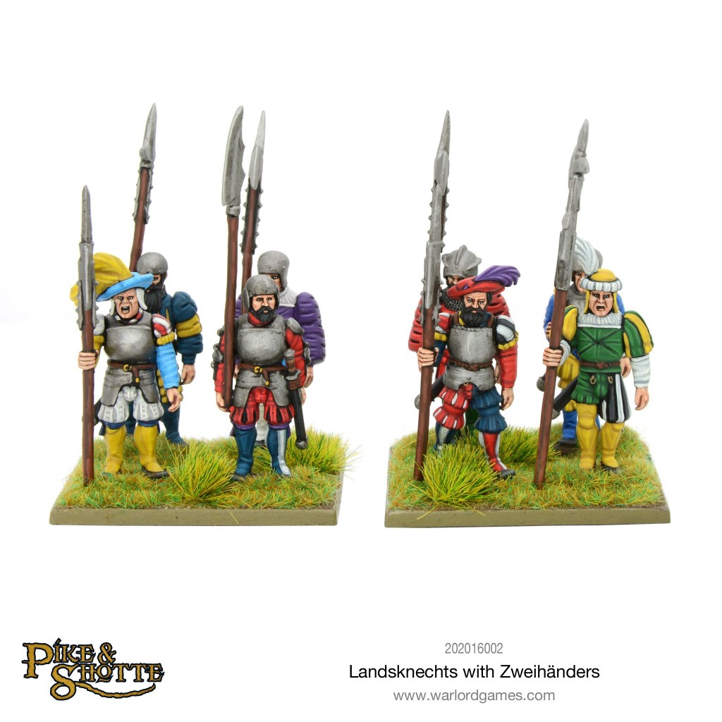 Pike & Shotte - Landsknechts with Zweihanders