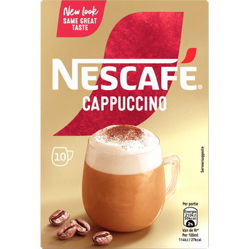Nescafé Cappuccino Koffiedrank 10 x 12,5 g