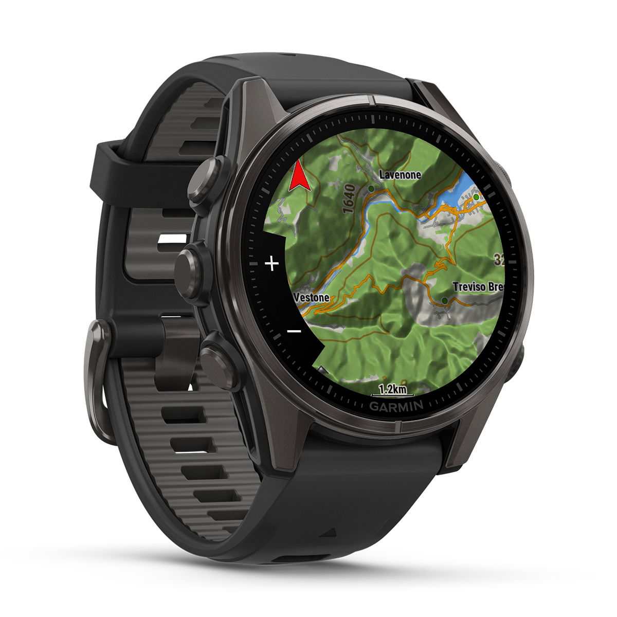 Garmin Fenix 8 AMOLED Sapphire, 43 mm (Carbon Grey)
