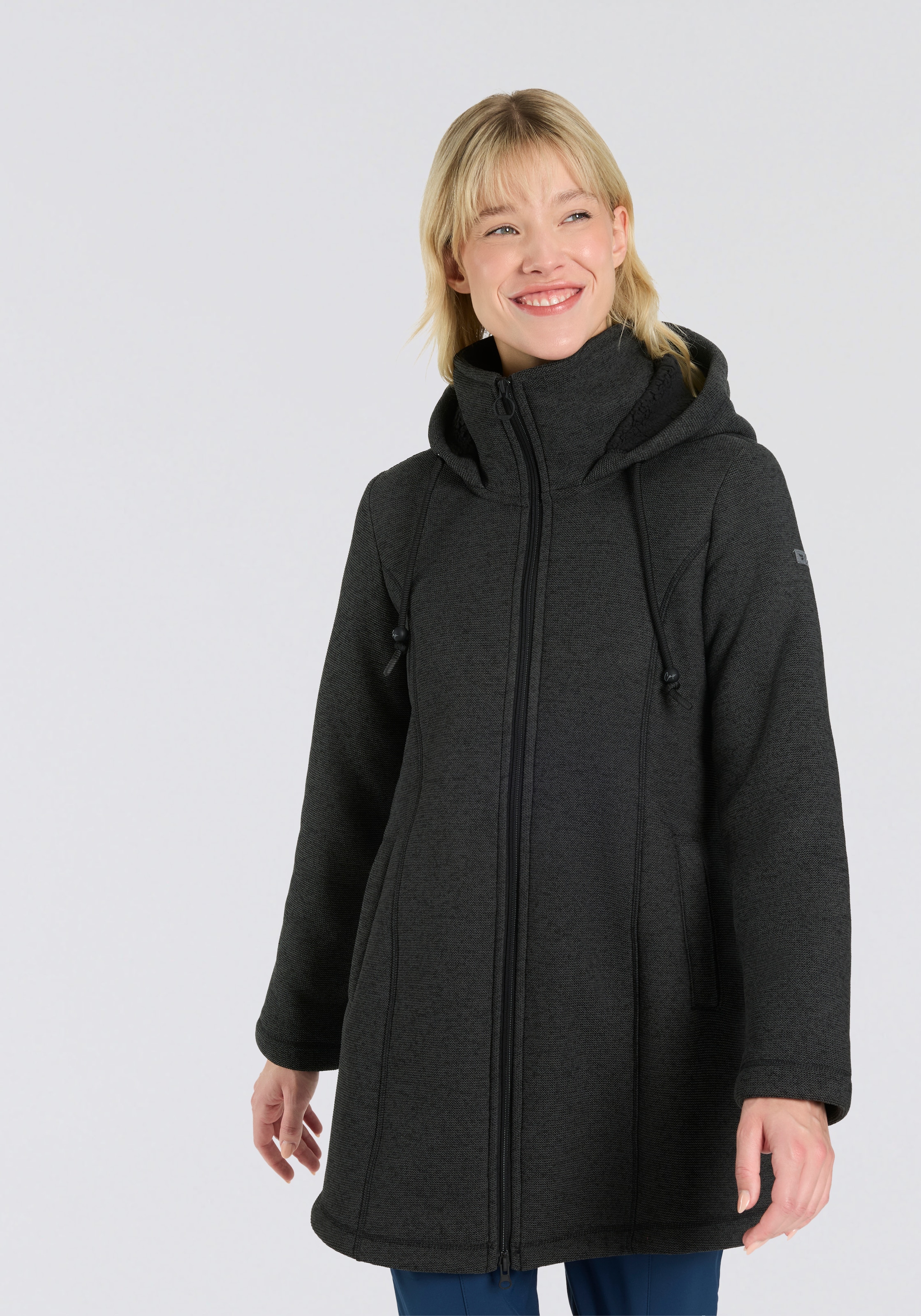 CMP Strickfleecejacke 1 Stk. tlg. mit Kapuze