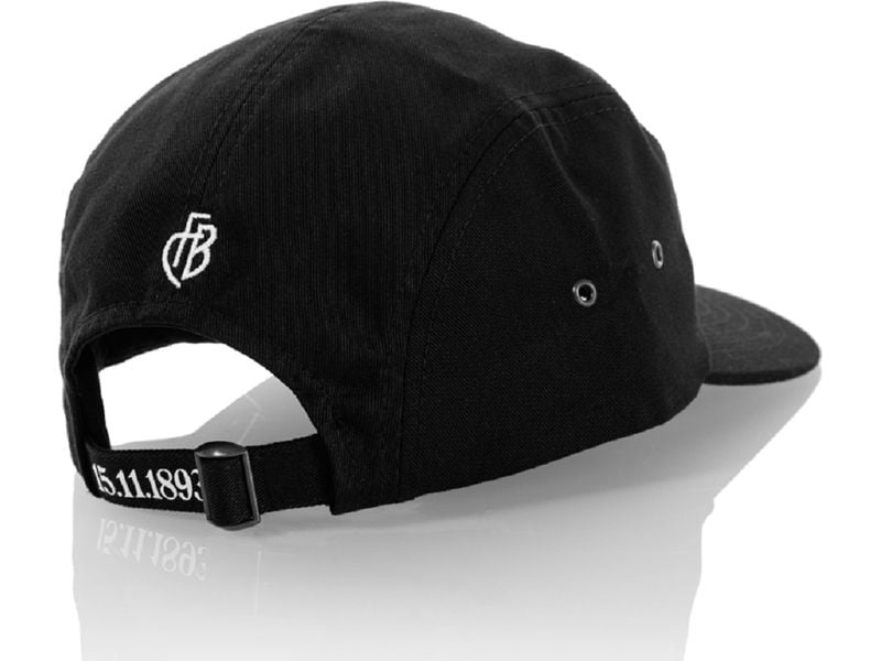 FC Basel Cap FC Basel 1893 Schwarz Kappe mit Weblabel und gestickter Outline