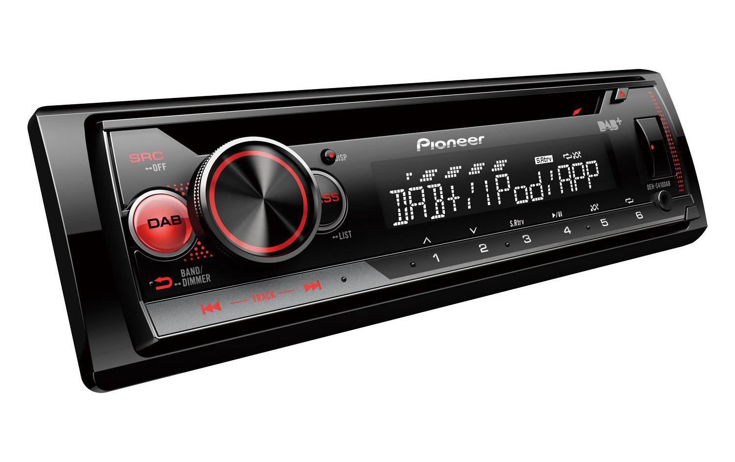 Autoradio DEH-S410DAB 1 DIN<br>Autoradio mit DAB+-Tuner