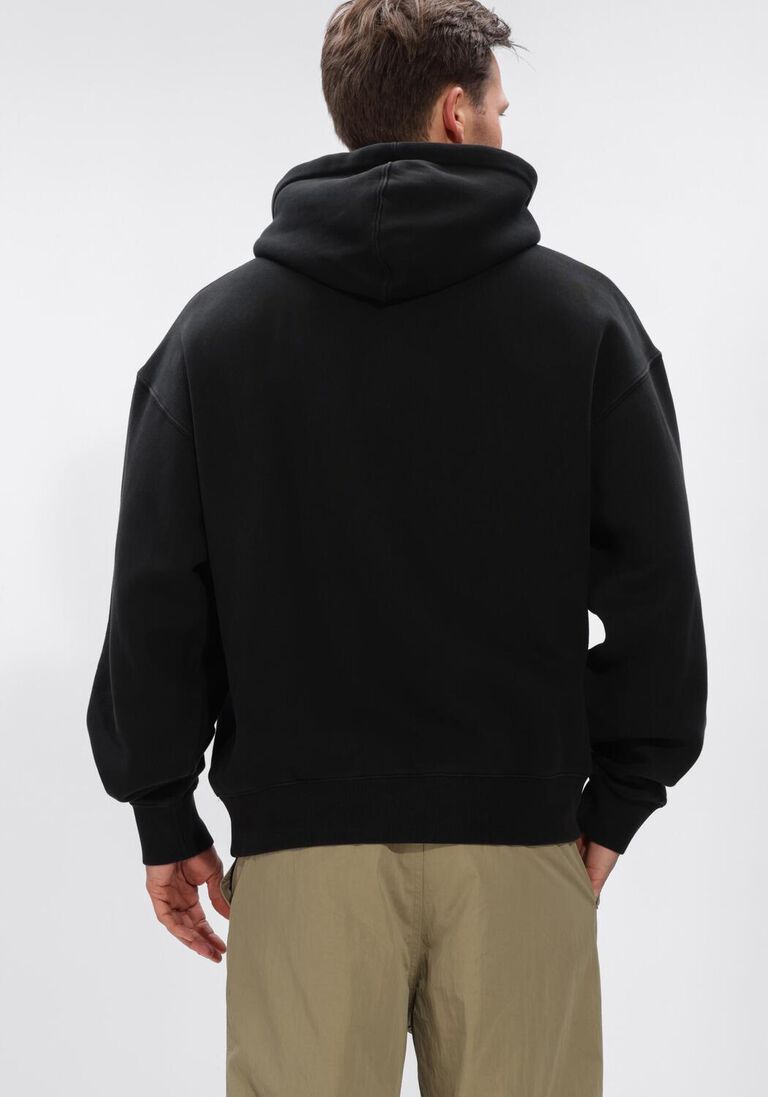 zwarte new amsterdam surf association sweater chop hoodie