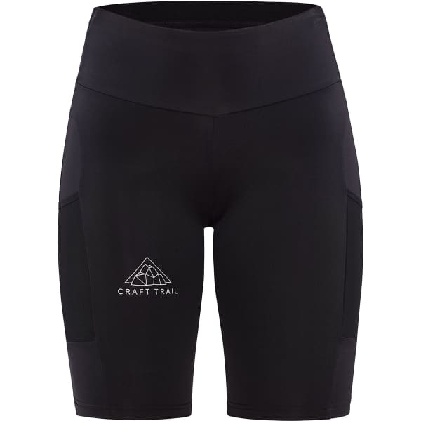 Collant ski de fond CRAFT PRO TRAIL SHORT TIGHTS W BLACK