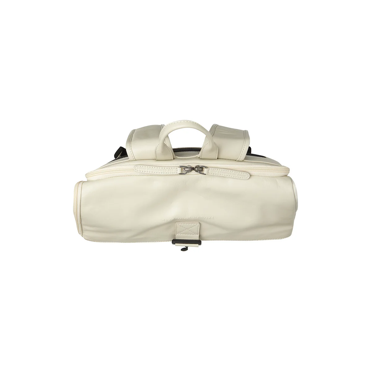 The Chesterfield Brand Nylon Wax Pull Up Rugzak Trondheim 15,6 Inch Off White