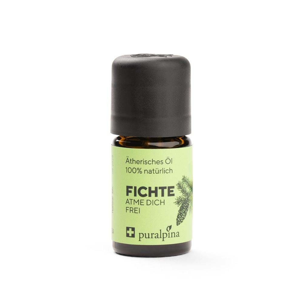 PURALPINA Fichte<br>5 ml, Flasche, Ätherisches Öl