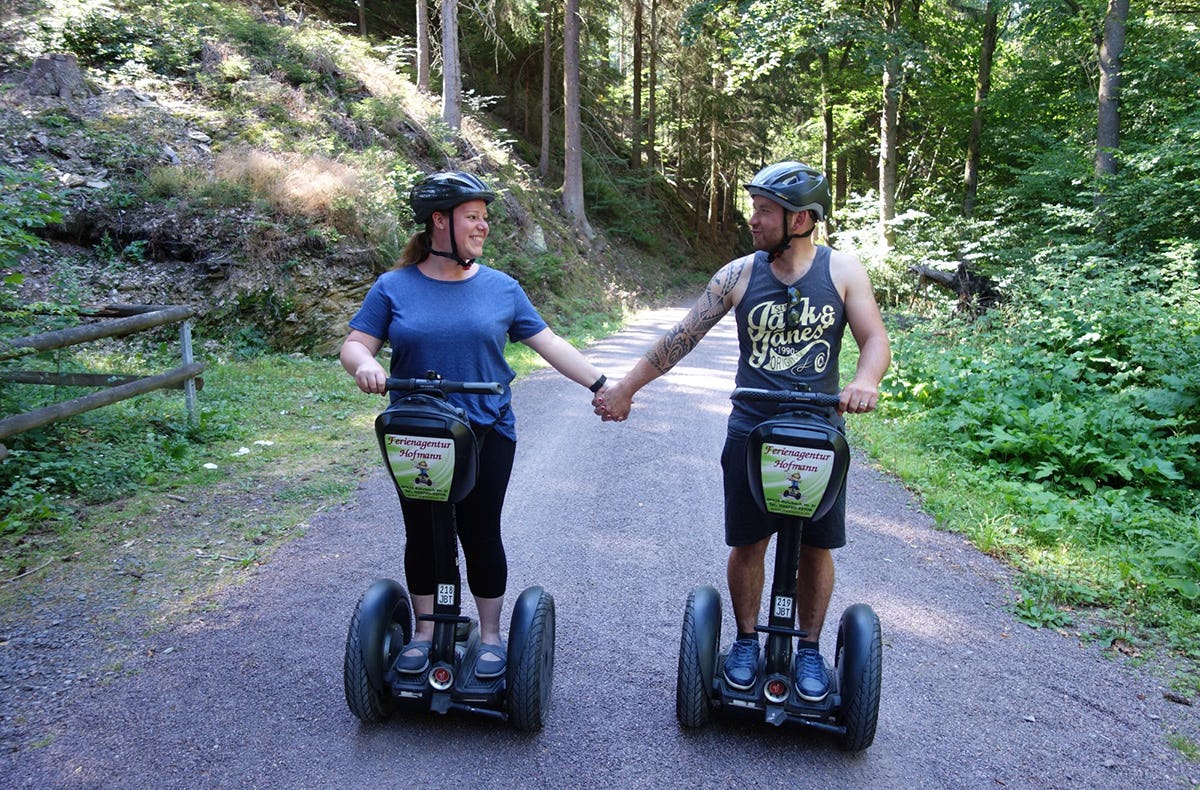 Segway fahren in Schwarzburg als Geschenkidee