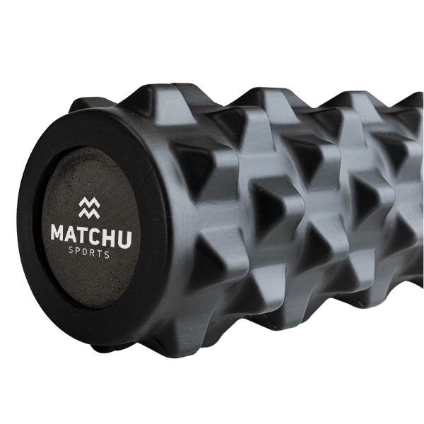 Matchu Sports - Faszienrolle mit 3D Textur - Massagerolle - Hartschaumrolle
