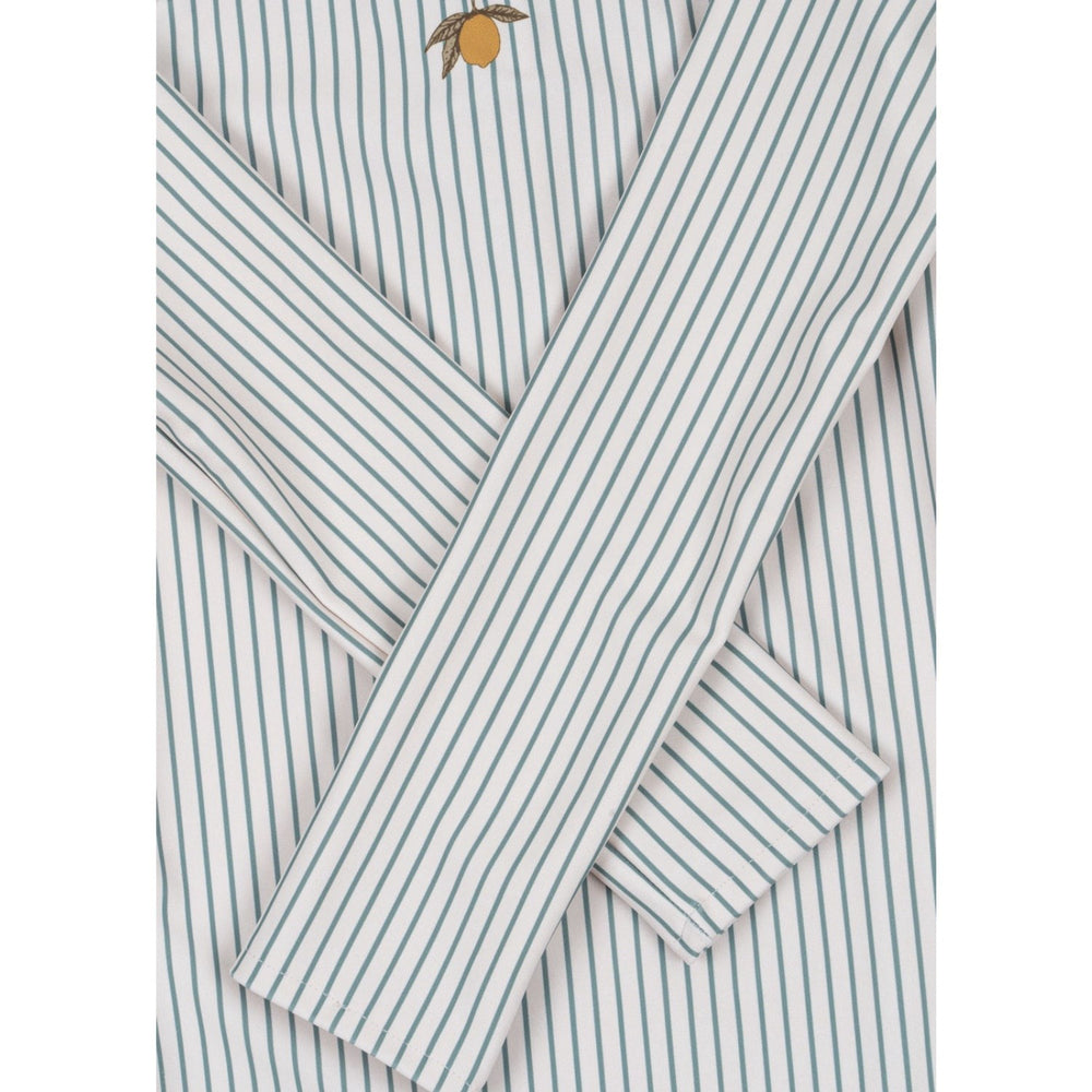 Køb Konges Sløjd Tea Stripe Aster Onesie Grs