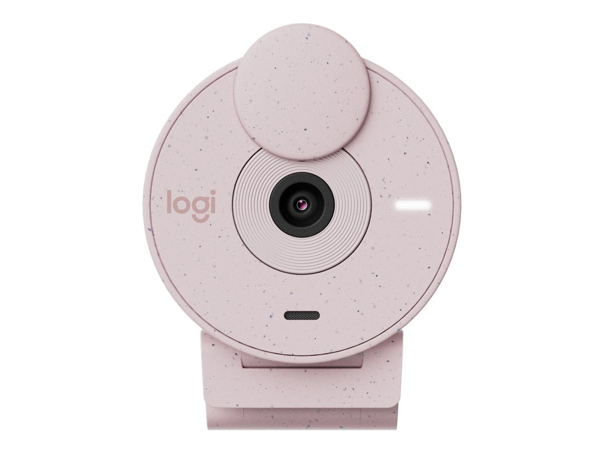Logitech - Brio 300 Full HD webcam, Rose