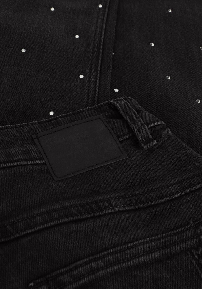 MY ESSENTIAL WARDROBE donkergrijze my essential wardrobe straight leg jeans shademw 155 high straight y