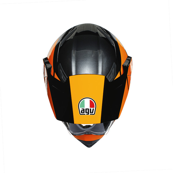 AGV - Casque AX9 Trail Orange / Noir