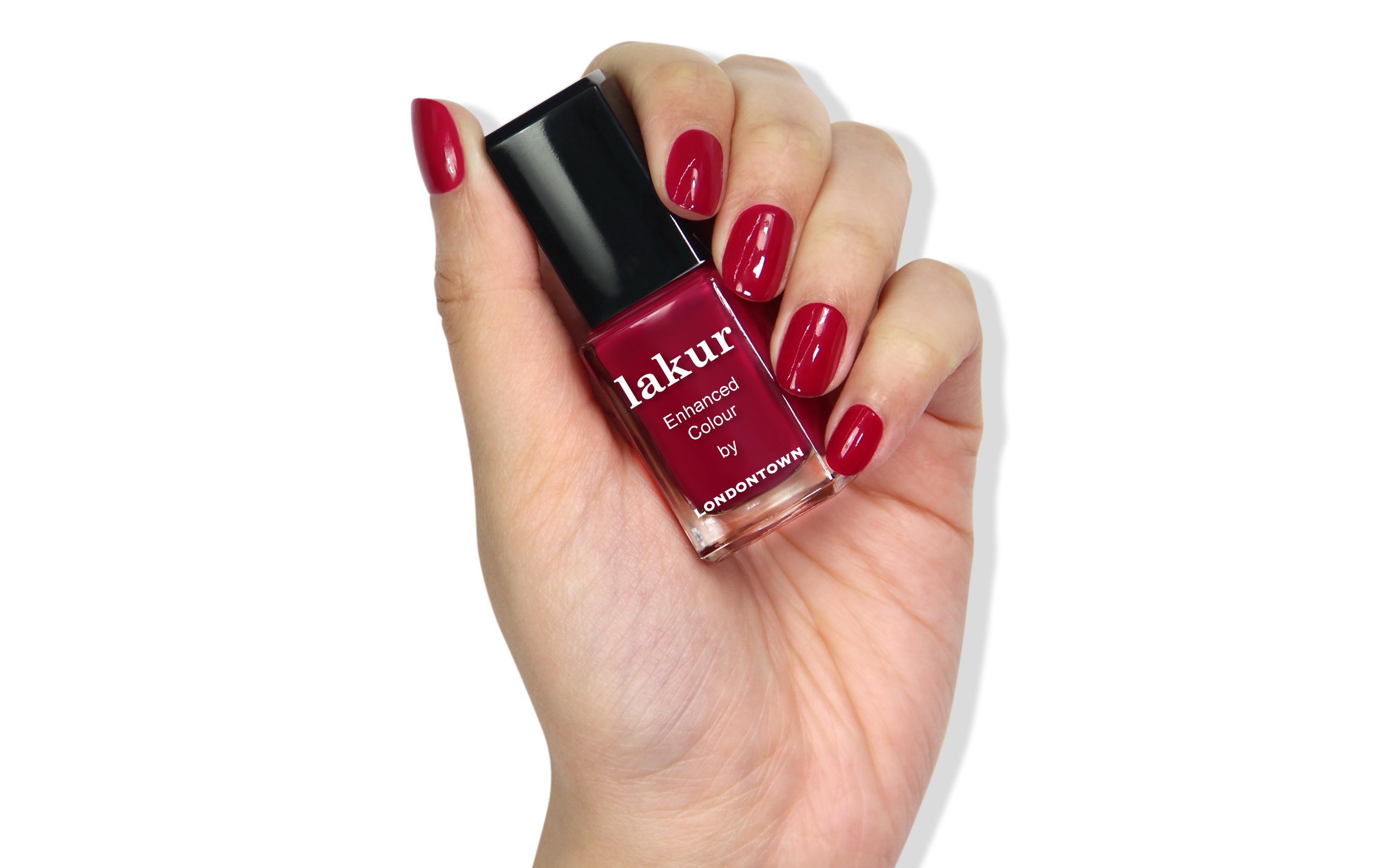 Nagellack Lakur Dragon FruitVeganer 9-Free Nagellack mit Vitamincocktail