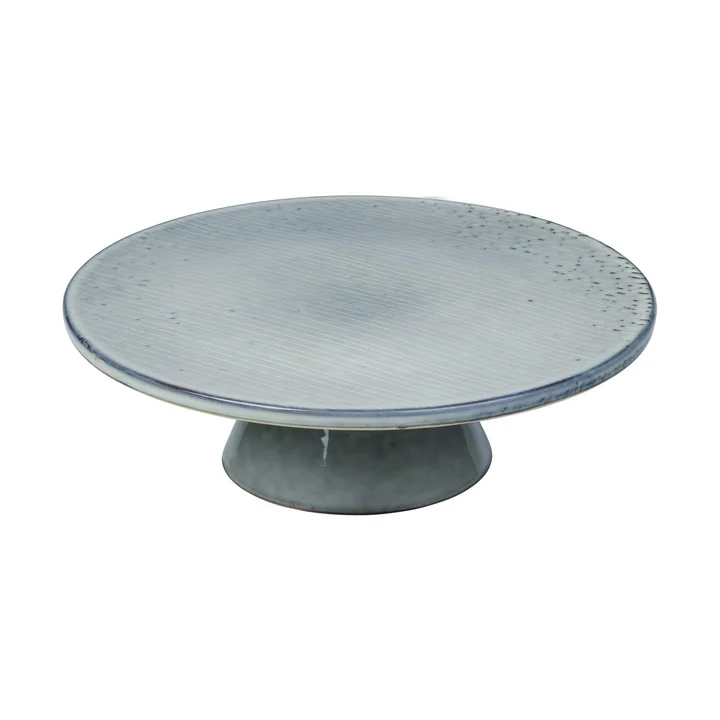 Broste Copenhagen - Nordic Sea Tortenplatte, Ø 30 x 10 cm, soft blue