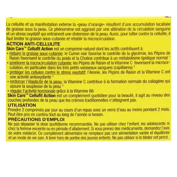 New Nordic Skin Care Cellufit Action 60 comprimés