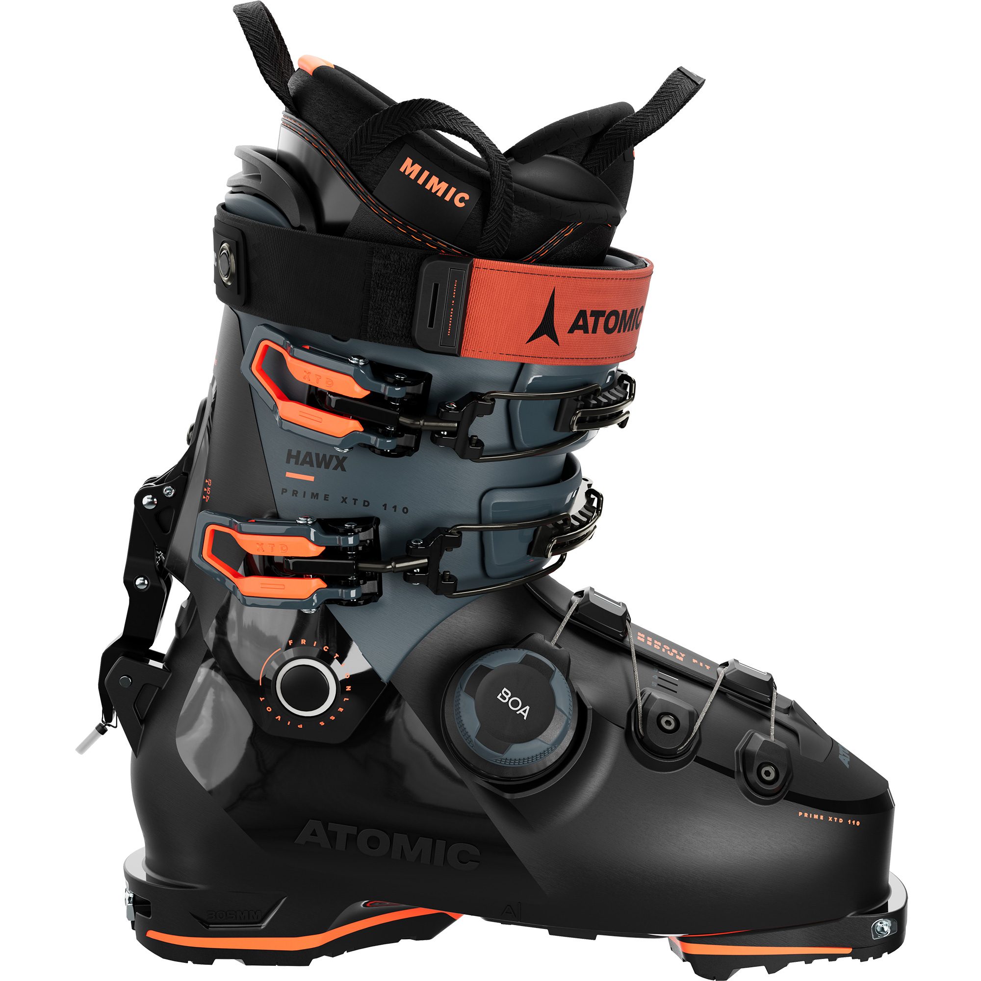 Atomic Hawx Prime XTD 110 BOA® GripWalk Freetouring Skischuhe Herren black storm