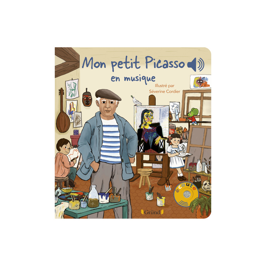 Livre - Mon petit Picasso en musique