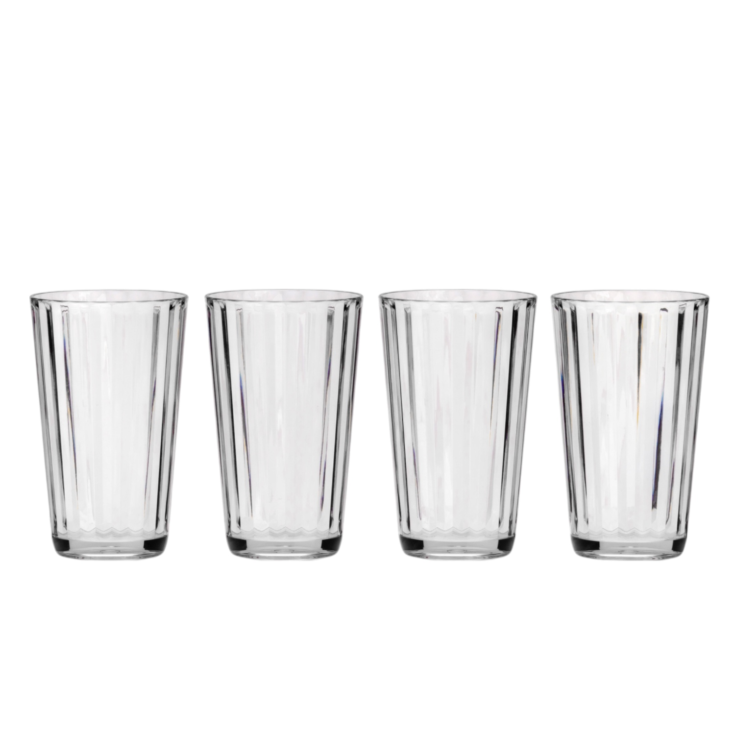 Flamefield Crystal Line longdrinkglas (set van 4)