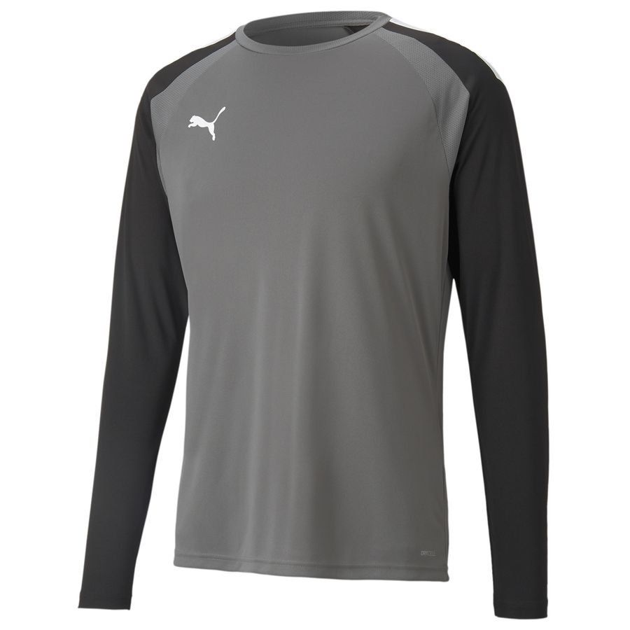PUMA Maillot de Gardien teamPACER Manches Longues - Gris/Noir/Blanc