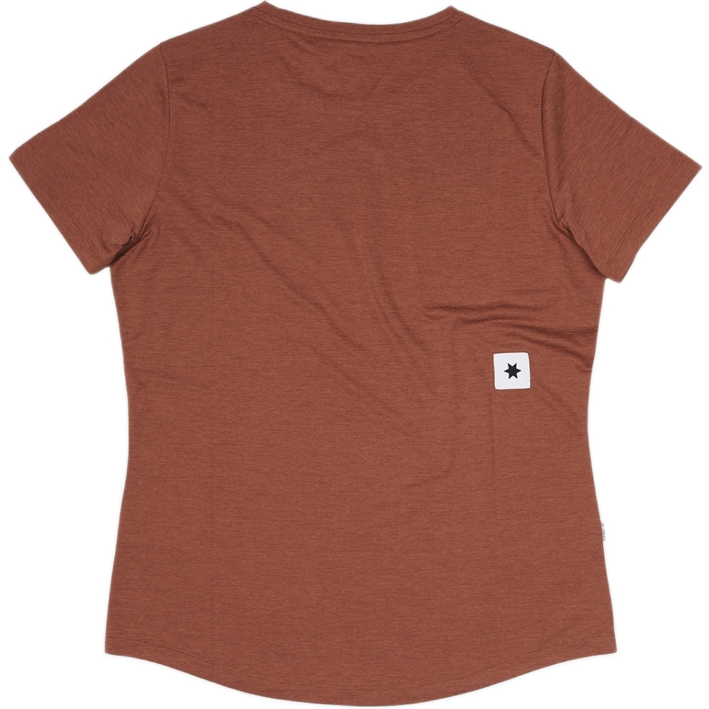 saysky logo combat t shirt dame 5001 red