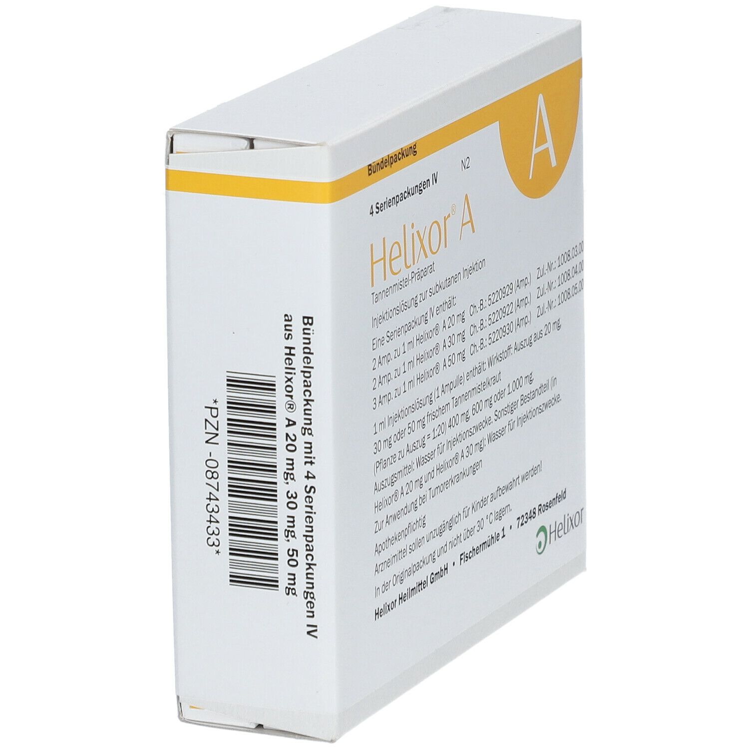 Helixor® A Serienpackung IV