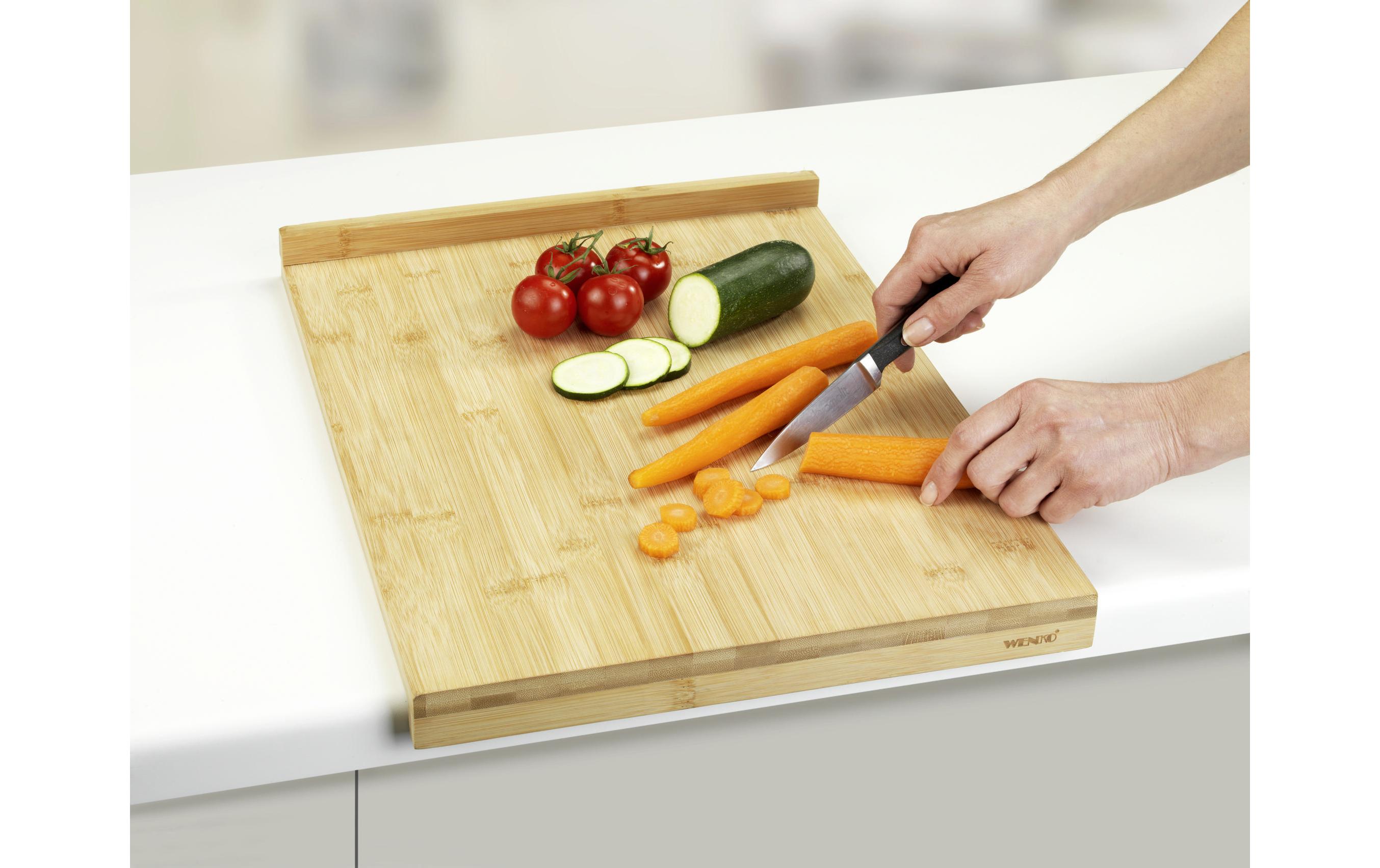 Schneidebrett 35 cm x 45 cmSchneidfläche Bambus
