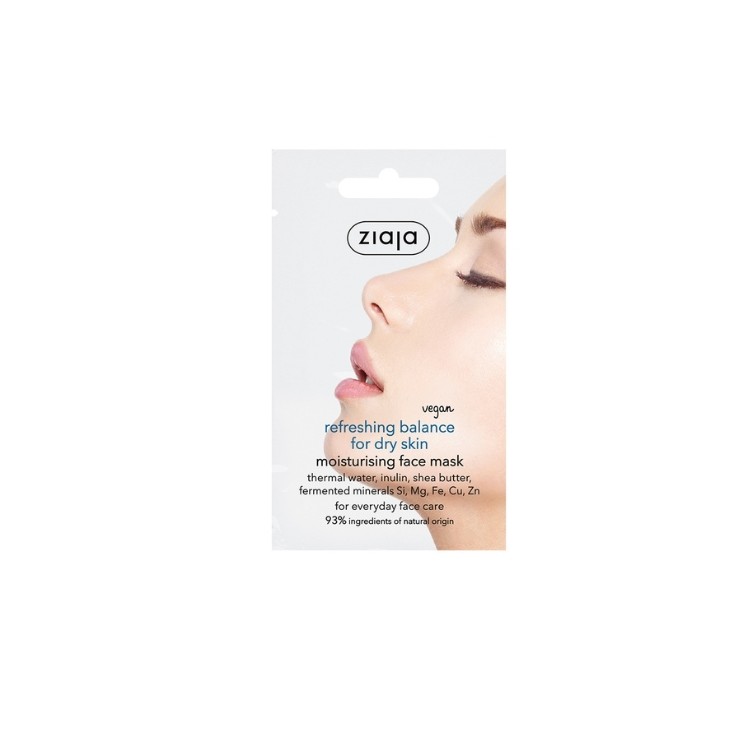 Ziaja Cremige Gesichtsmaske Microbiome Balance für trockene Haut 7 ml