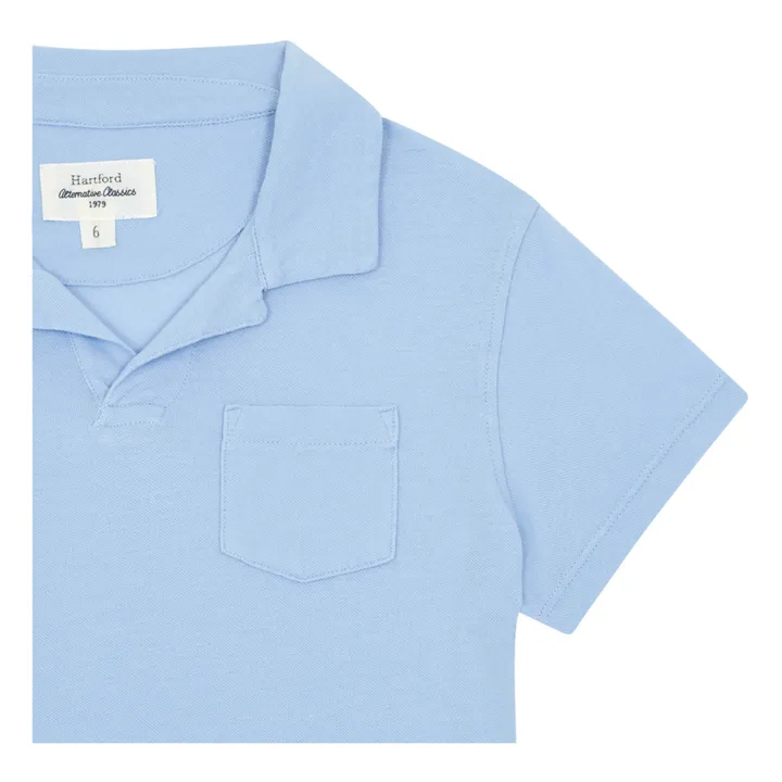 Hartford Polo Piqué | Bleu