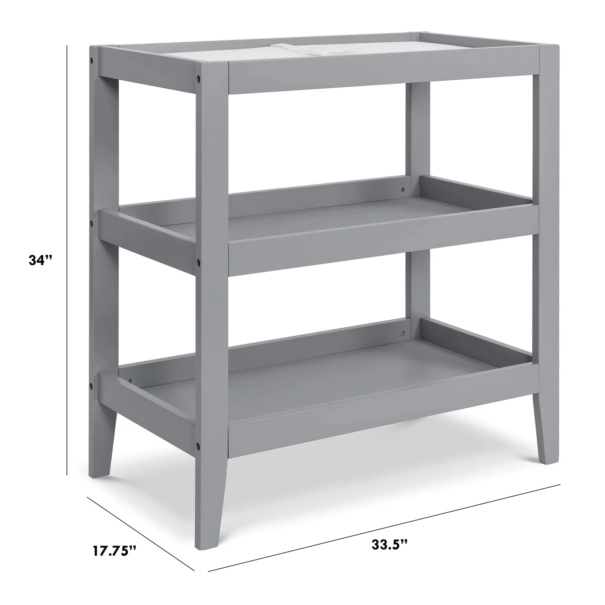 DaVinci Table à Langer Colby - Gris