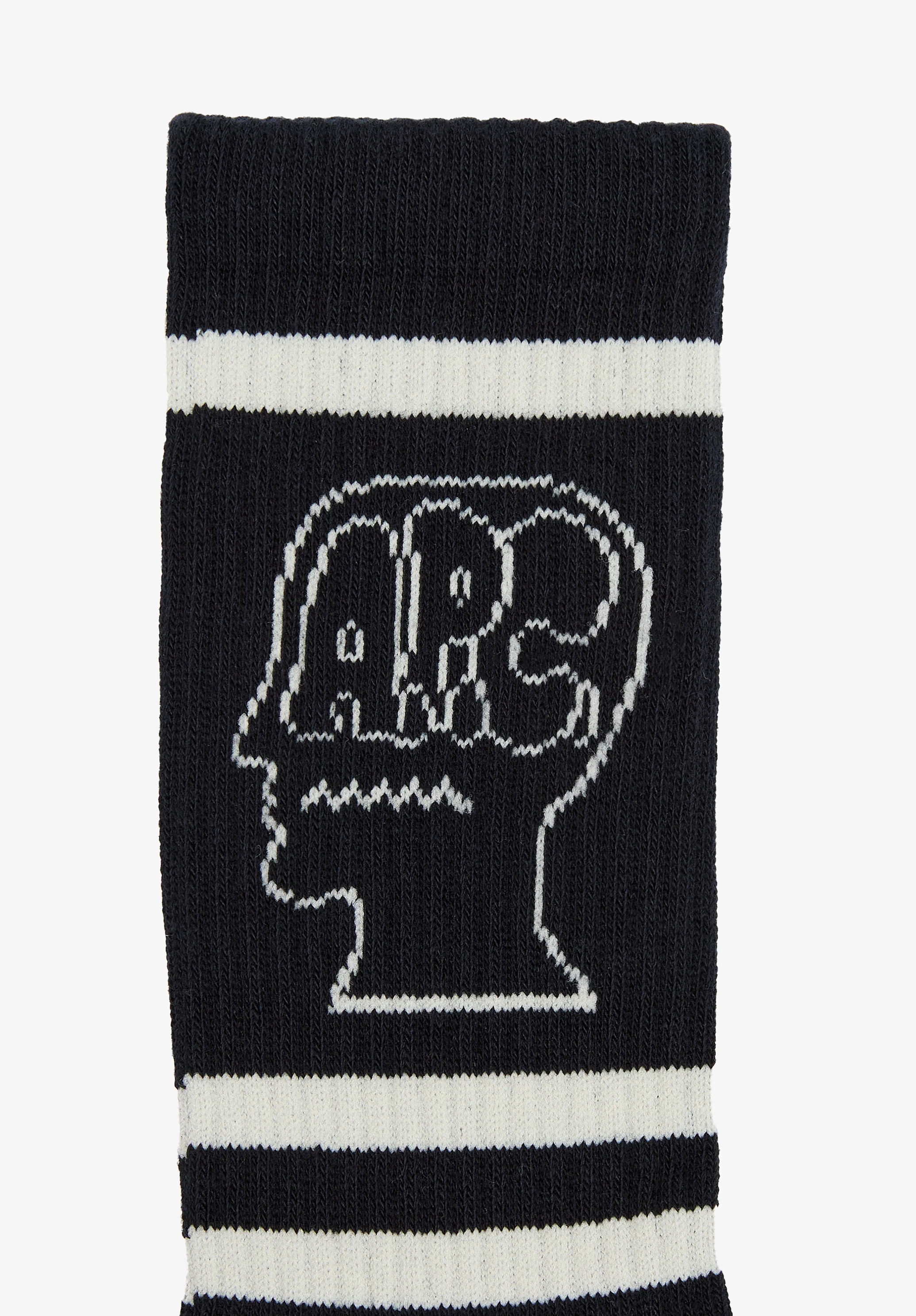 socks APC x BRAINDEAD - Dark navy/blanc