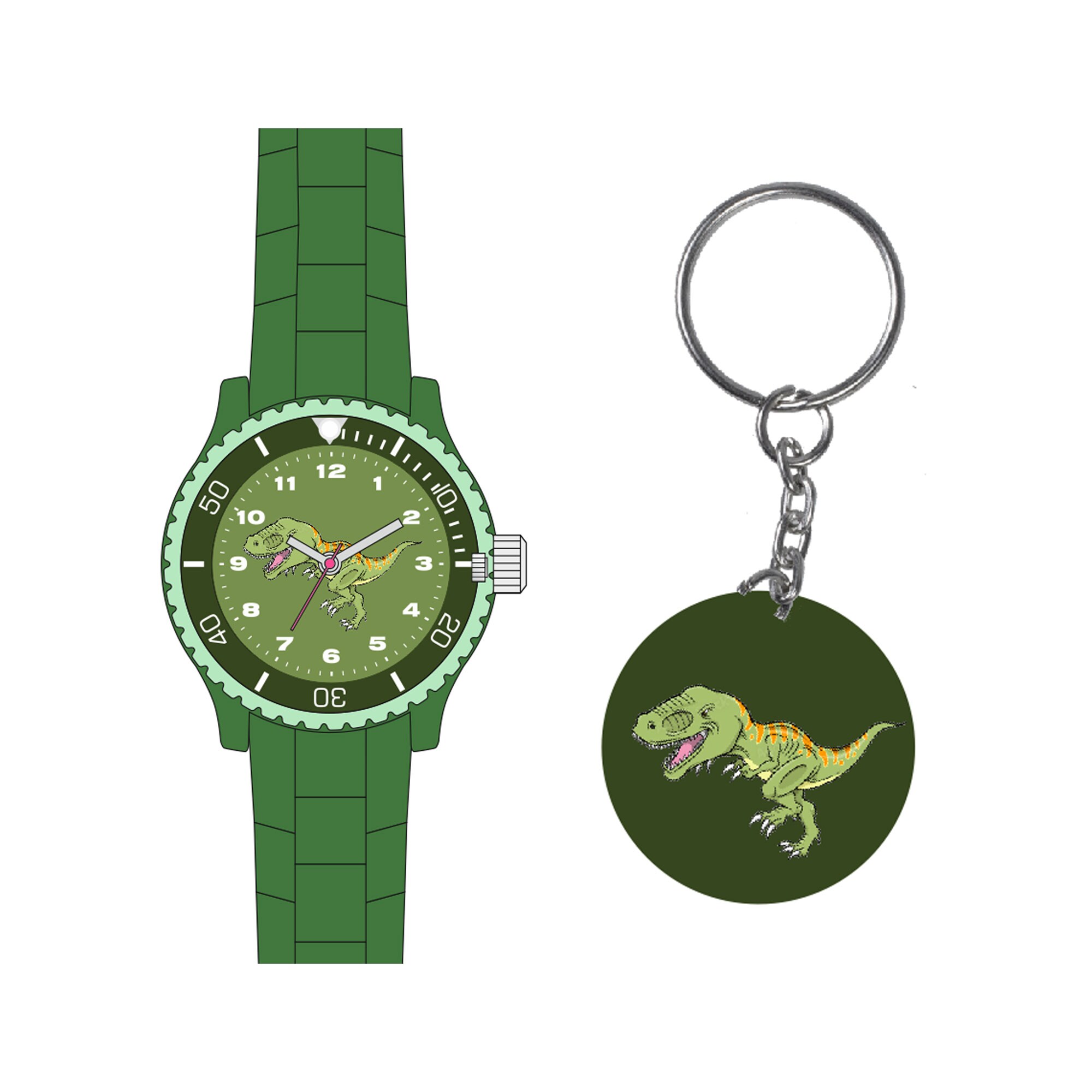 MiravalMiraval Kinderarmbanduhr Silikonarmband mit Schlüsselanhänger
