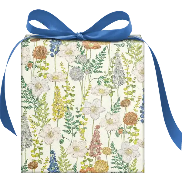 Gras-Geschenkpapier