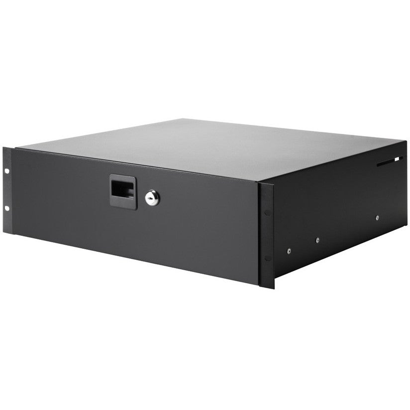 Adam Hall 87403 racklade 3U staal met slot