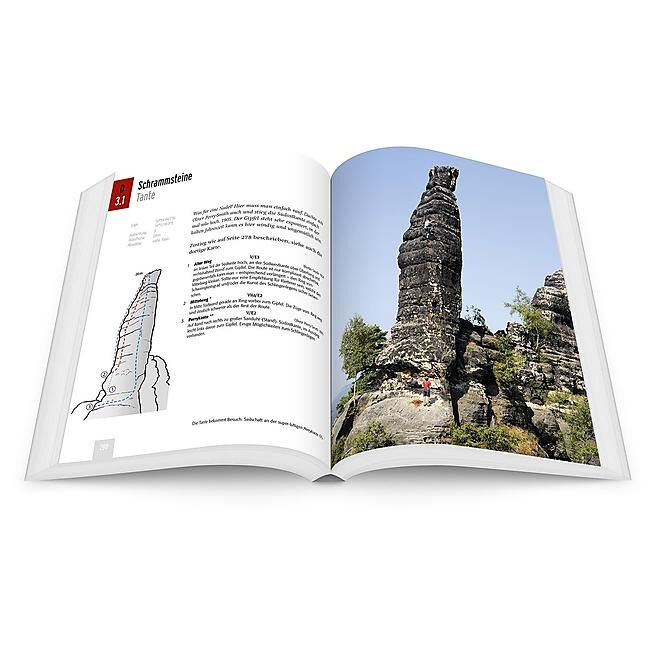PANICO ALPINVERLAG - ELBSANDSTEIN ESCALADE DE LA SUISSE SAXONNE
