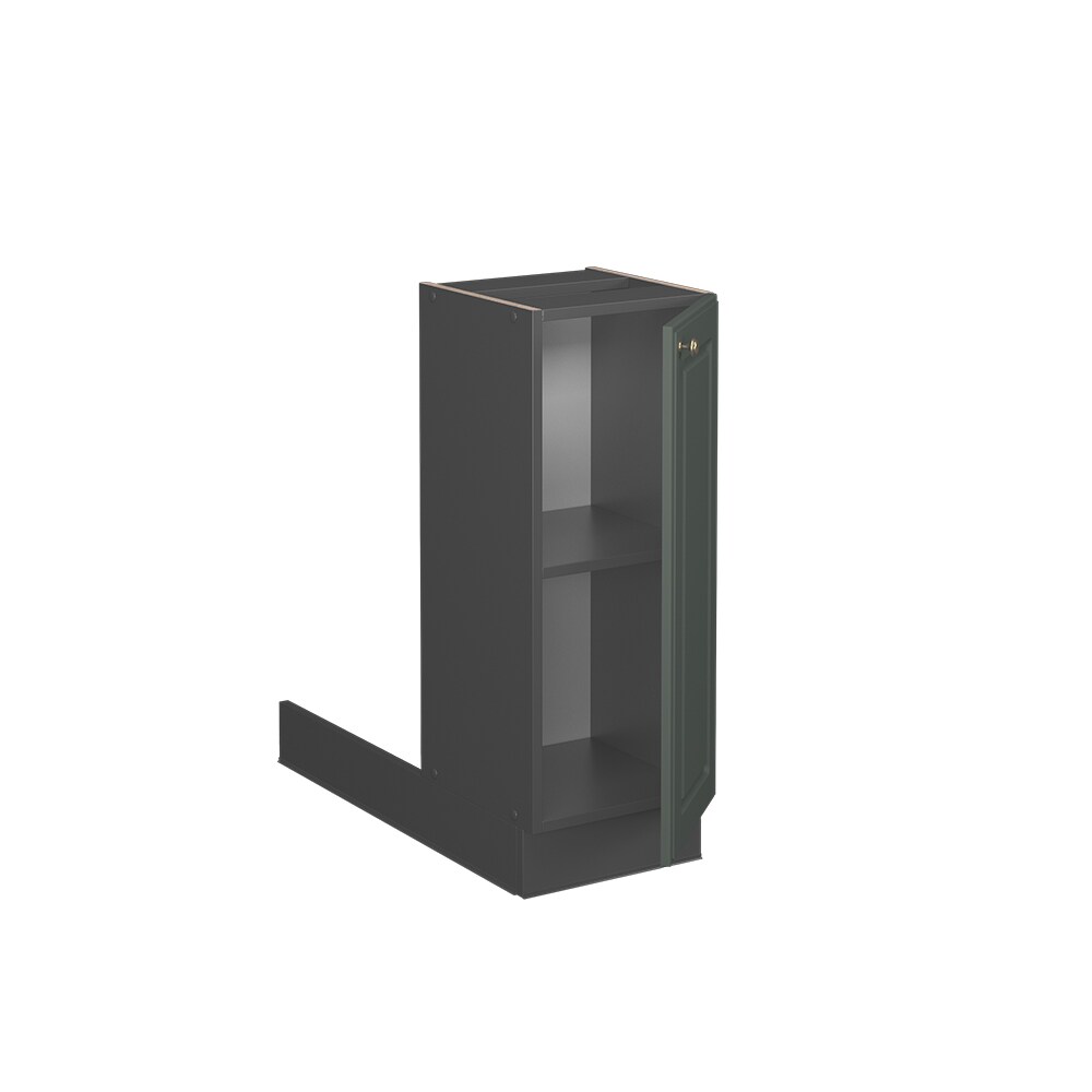 Vicco Regalinselunterschrank Küchenschrank Küchenmöbel Fame-Line Landhaus Anthrazit Grün 30 cm Gold Küche Einbauküche Kücheninsel Drehtür Einlegeboden Blende Küchenunterschrank Küchenzeile